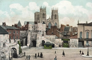 Bootham Bar and Minster, York